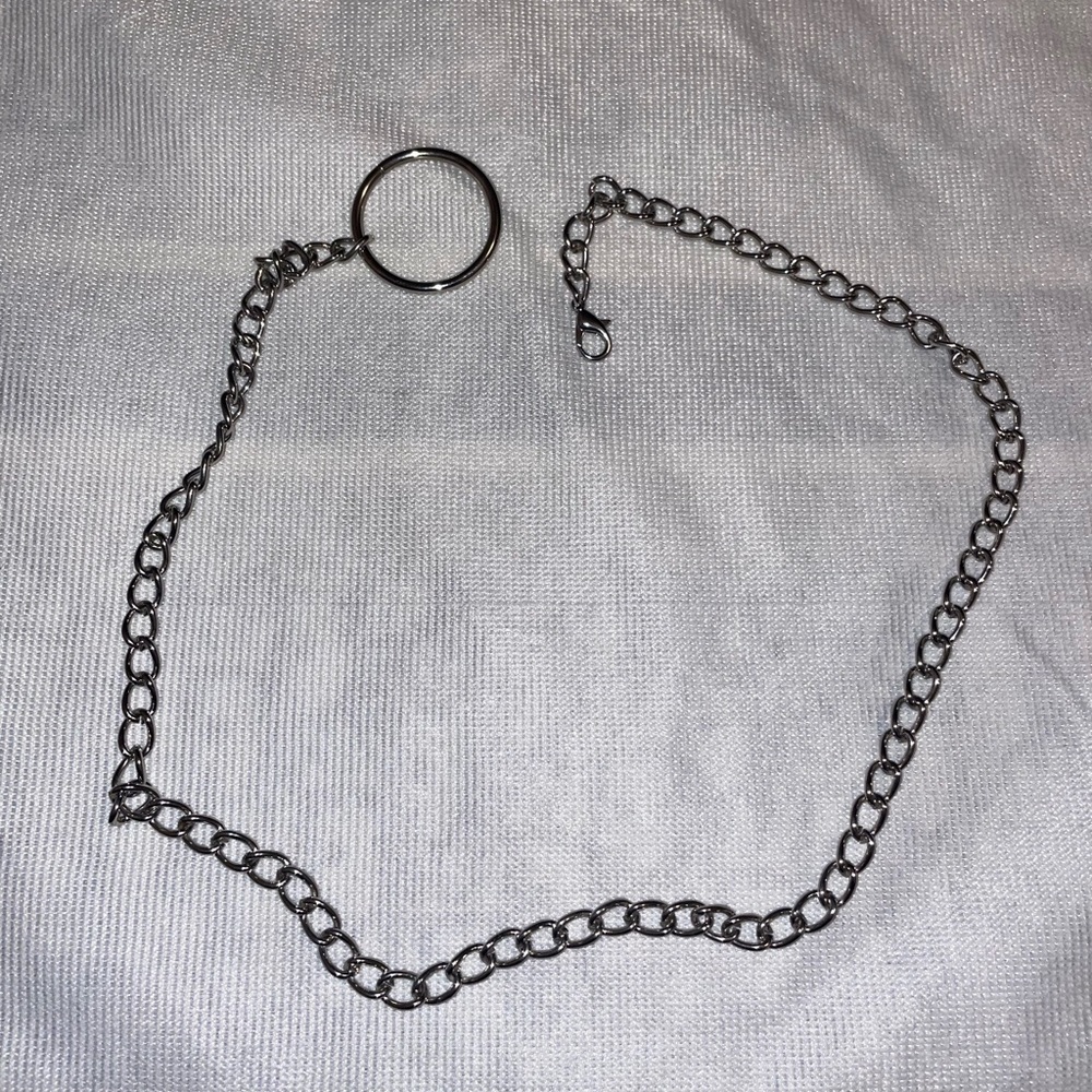 Silver Key Belt Chain